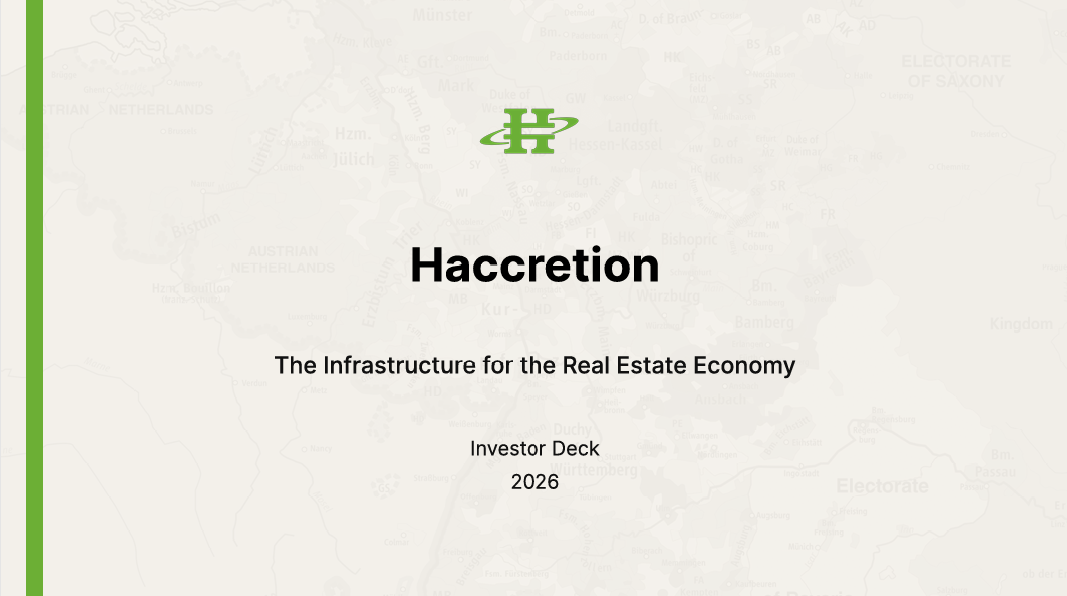 Haccretion investor deck 2026